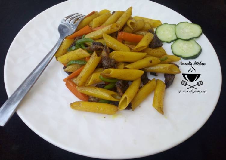 Simple Way to Make Award-winning Stirred fry macaroni