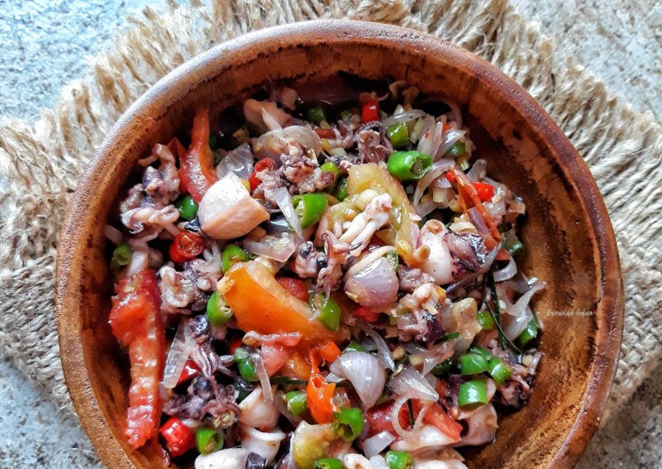 Kallamar Sambal Matah