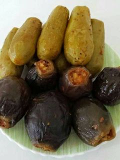 صورة لوصفة طريقة عمل محشي كوسا وباذنجان بالبندورة