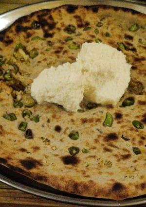A picture of Chilli Parantha.
