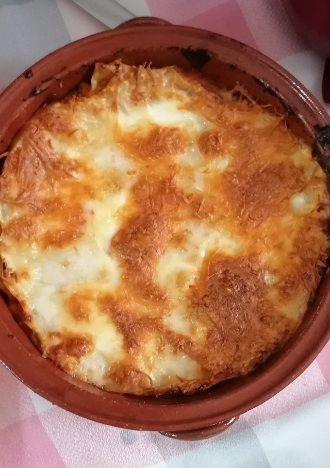 Una foto de Lasaña casera al estilo de mi madre