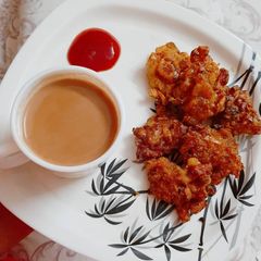 A picture of Onion Potato Mix Pakoda.