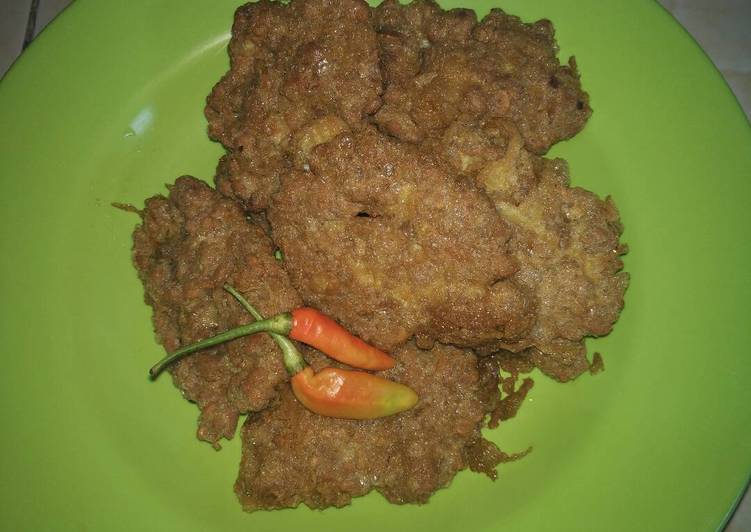 Tempe goreng telur