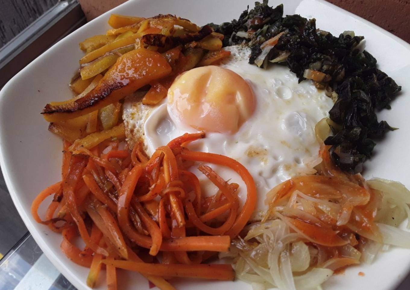 Bibimbap🍚🥗 vegetariano🍳...🤔