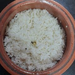 Basic boil rice A picture of Basic boil rice.