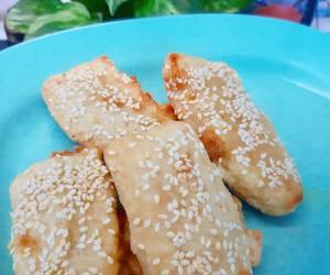 Resep Terbaru Pisang Goreng Wijen Gurih Mantul