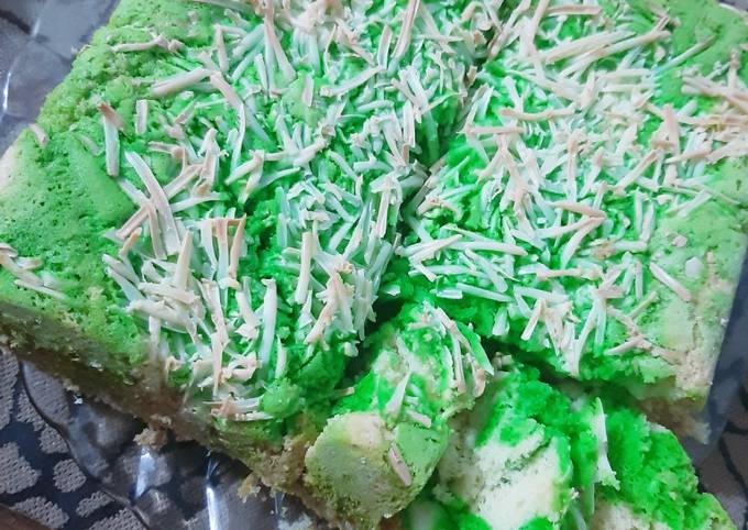 Bolu Sifon Pandan Keju 3 telur