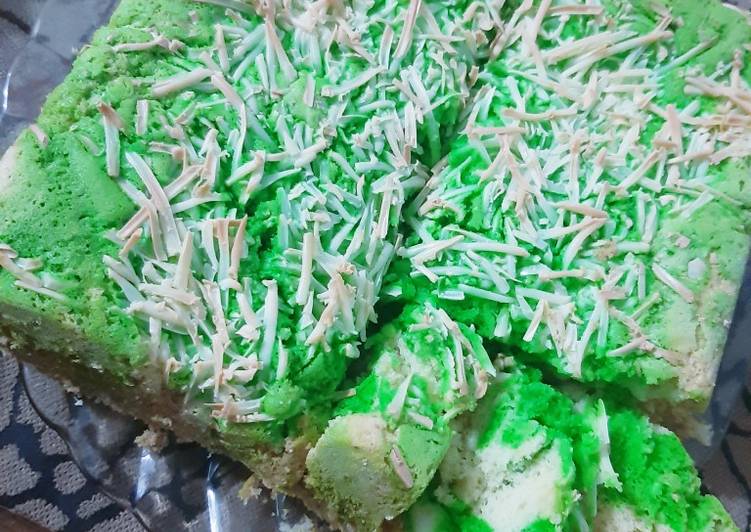 Bolu Sifon Pandan Keju 3 telur