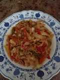 Salteado de verduras