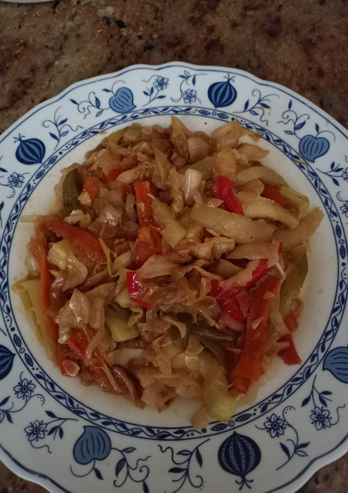 Una foto de Salteado de verduras