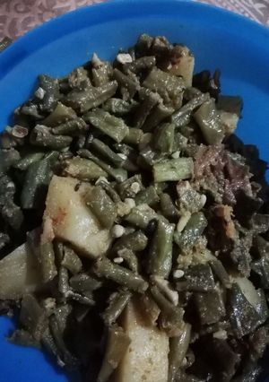 A picture of Burbatti bean veg.