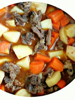 Hình của món Bò sốt vang.