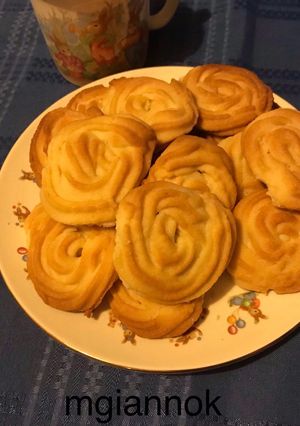 Φωτογραφία της συνταγής Αφράτα μπισκότα με ελαφριά γεύση γιαουρτιού