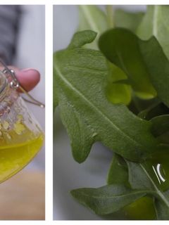A picture of Ginger and lemon vinaigrette.
