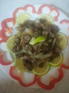 صورة لوصفة قوانص دجاج