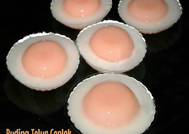Puding Telur Ceplok