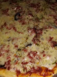 صورة لوصفة بيتزا 🍕 😍