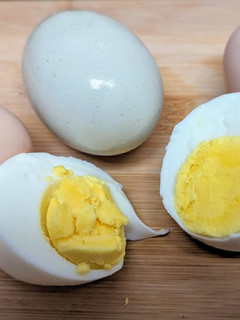 A picture of Pressure cooker. Hard boiled eggs.