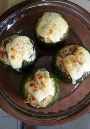 Una foto de Zapallitos rellenos como los hacia mi mamá