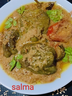तिल वाली शिमला मिर्च ग्रेवी रेसिपी मुख्य फोटो