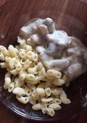 Tejszínes csirkemell recept fotója