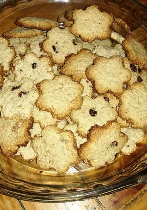 Una foto de Galletitas de coco y avena