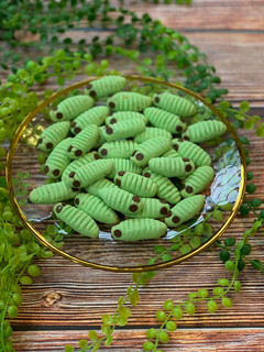 A picture of Caterpillar Cookies (Gluten Free Cookies).