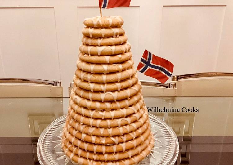 Easiest Way to Make Perfect Norwegian Kransekake🇳🇴 “Wreath Cake”