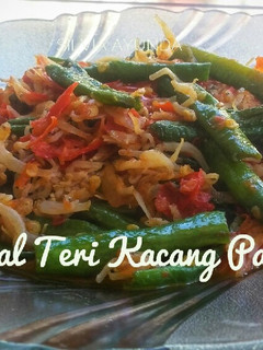 Foto resep Sambal Teri Kacang Panjang