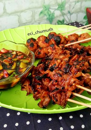 Foto resep Sate Jamur Tiram 🍢