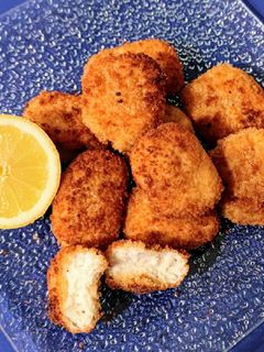 Una foto de Nuggets de merluza