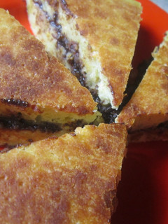 Foto resep Sweet Pan Pizza (Roti Bakar Teflon) ^^