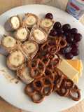 Peanut Butter Banana Roll Up