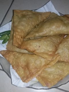Foto resep Cemilan Anak Kost dari Kulit Pangsit