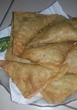 Foto resep Cemilan Anak Kost dari Kulit Pangsit