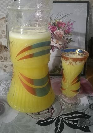 صورة لوصفة عصير بالحامض