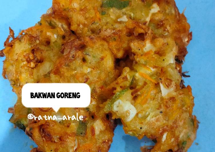 Masakan Populer Bakwan goreng gluten free renyah Mantul Banget