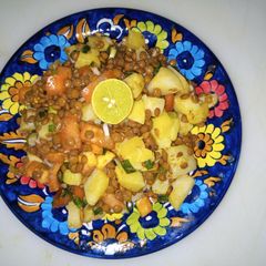 A picture of Alu Kali dal chat.