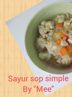 Foto resep Sayur sop simple