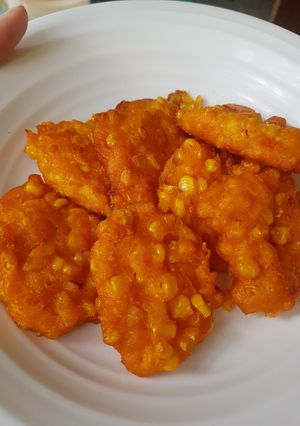 Foto resep Bakwan Jagung Pedas (tanpa telur)