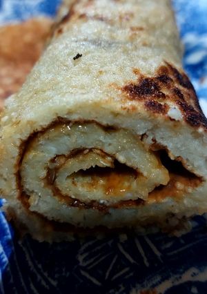 Una foto de Panqueque dulce de avena