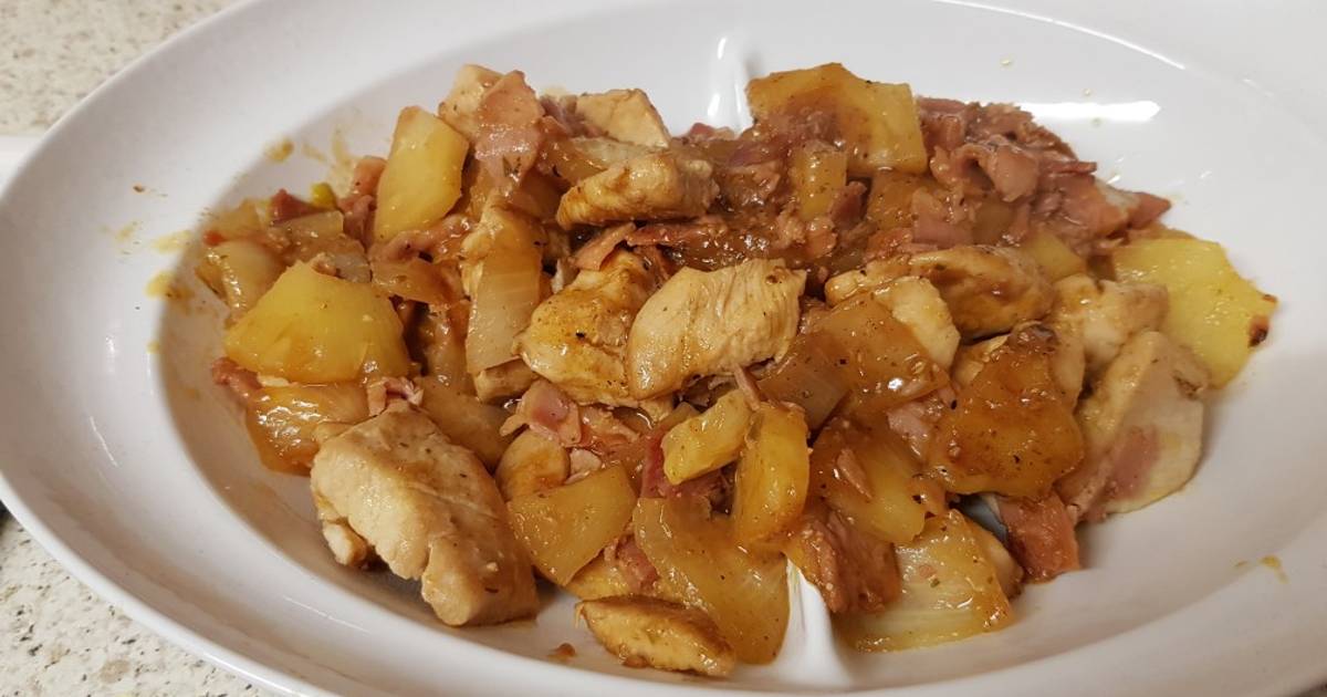 Sweet Chicken Ham And Pineapple Bake Recipe By Maureen 😀 Cookpad 5855