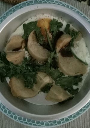 รูปของ ไข่กระทะแบบเร่งด่วน (หม้อทอด Air fryer)