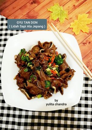 Foto resep Gyu Tan Don (Lidah Sapi Ala Jepang)