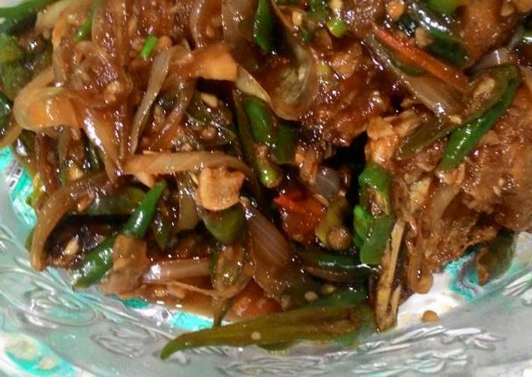 Bumbu mengolah Gurame Saos Tiram yang Lezat