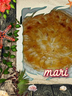 Una foto de Tarta de manzana