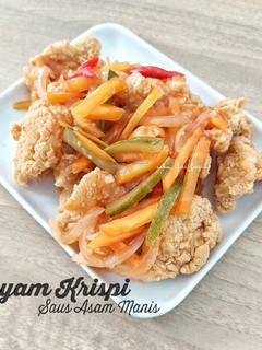 Foto resep Ayam Krispi Saus Asam Manis