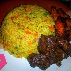 Vegetable Party Jollof A picture of Vegetable Party Jollof.