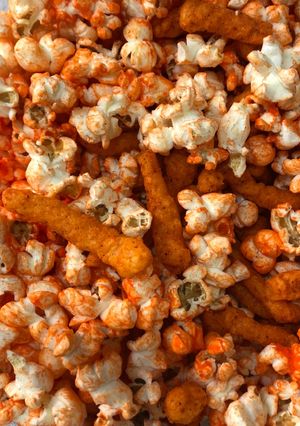Una foto de Palomitas de cine en casa