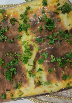 صورة لوصفة معكرونة بالبشاميل